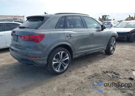 2022 Audi Q3 Premium Plus S Line 45 из США, поврежденный, VIN WA1EECF34N1140090